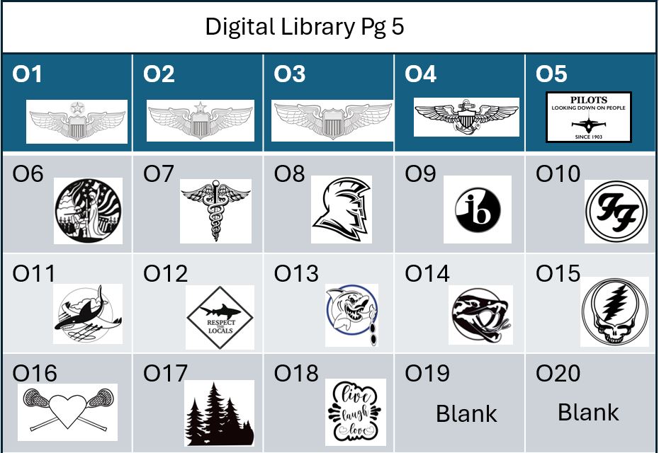 Digital military aircraft jpg files for laser engraving