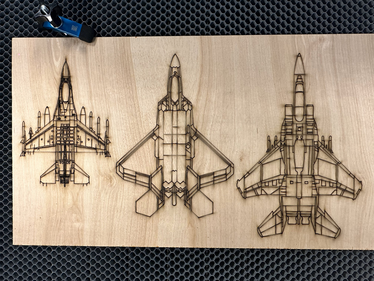 Personalized/customized laser engraving on hardwood