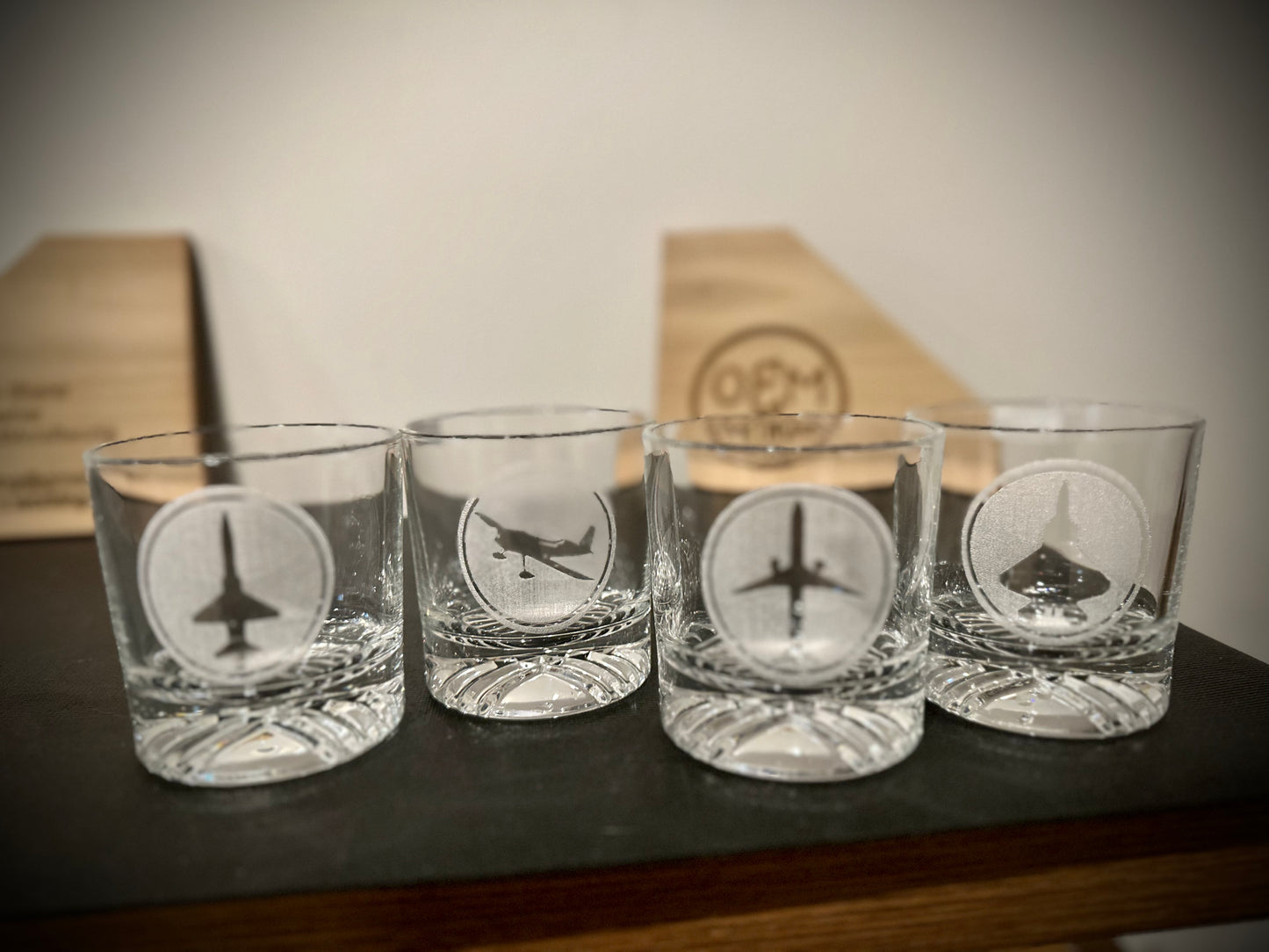 Bourbon Glasses (set of four)