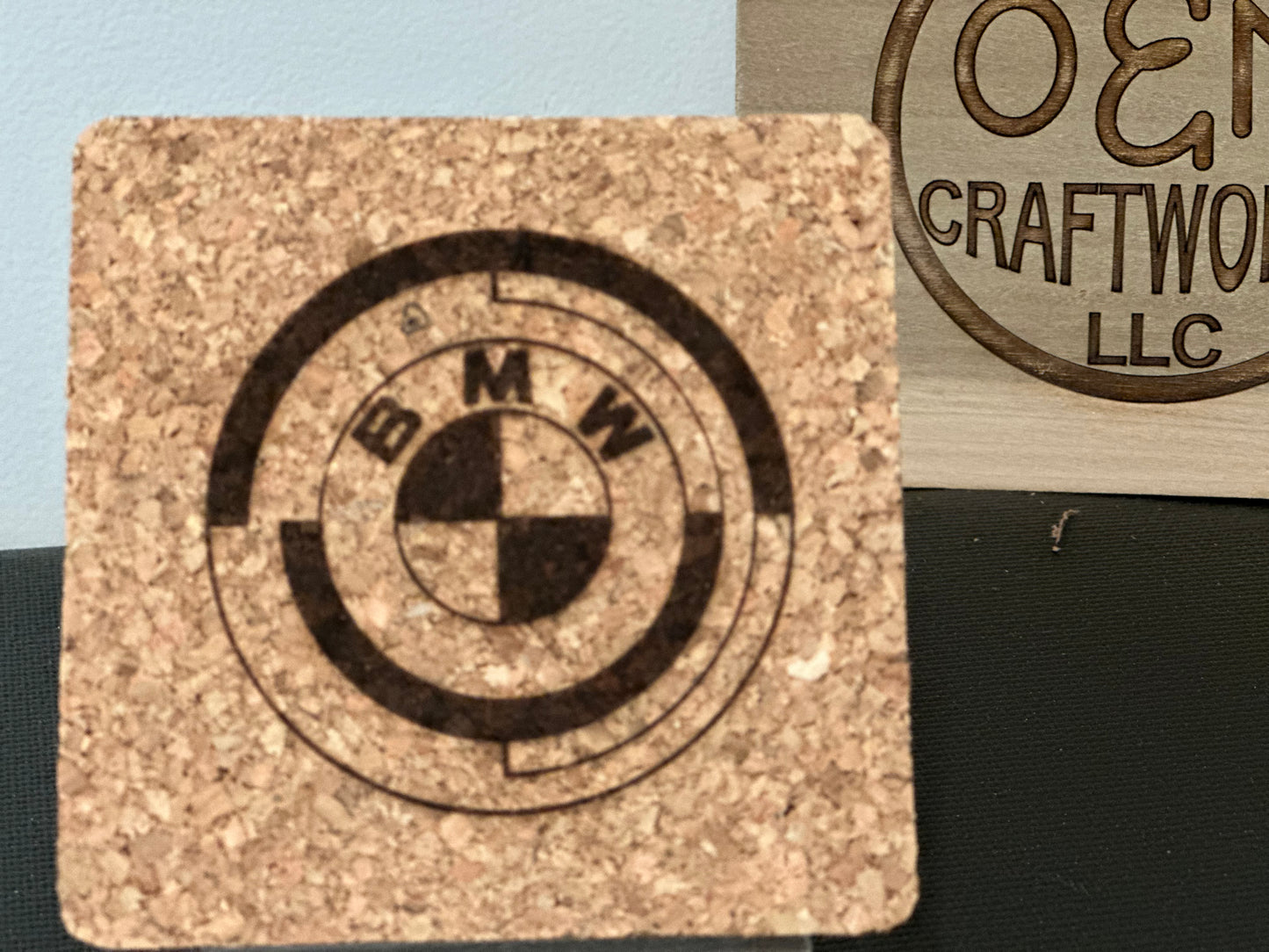 Digital images created for laser engraving products at OandM Craftworks